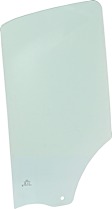 Front, Driver Side Door Glass, Green Tint, Without Clips, For Models with 100.8 or 110.2 Inches Roof, Replaces NAGS No. DD12321 GTNN