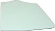 Front, Passenger Side Door Glass, Green Tint, Without Clips, For Models with 83.2 inches Roof, Replaces NAGS No. DD12316 GTNN