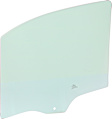 Front, Passenger Side Door Glass, Green Tint, Without Clips, Replaces NAGS No. DD12220 GTNN