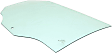 Rear, Passenger Side Door Glass, Green Tint, Without Clips, Replaces NAGS No. DD09524 GTNN