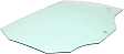 Rear, Passenger Side Door Glass, Green Tint, Without Clips, Replaces NAGS No. DD09524 GTNN