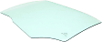 Rear, Driver Side Door Glass, Green Tint, Without Clips, Replaces NAGS No. DD10924 GTNN