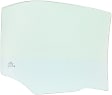 Rear, Driver Side Door Glass, Green Tint, Without Clips, Replaces NAGS No. DD10924 GTNN
