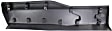 2016 Ford Edge - Rear, Passenger Side Door Molding and Beltlines, Textured Black