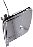 Front Or Rear, Passenger Side Chrome Exterior Door Handle, Without Key Hole