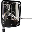 Rear, Driver Side Chrome Exterior Door Handle, Without Key Hole