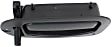 Rear, Driver Side Textured Black Interior Door Handle, Extended Cab Pickup