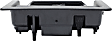 Rear, Driver Side Black Interior Door Handle, Extended Cab Pickup