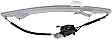 2006 Ford Explorer - Rear, Passenger Side Power Window Regulator, With Motor