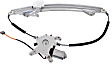 2006 Ford Explorer - Rear, Passenger Side Power Window Regulator, With Motor