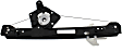 Rear, Passenger Side Power Window Regulator, Without Motor