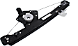 Rear, Passenger Side Power Window Regulator, Without Motor