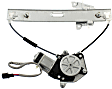 2005-2007 Mercury Mariner - Rear, Passenger Side Power Window Regulator, With Motor