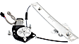 2005-2007 Mercury Mariner - Rear, Passenger Side Power Window Regulator, With Motor