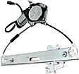 2007 Ford Escape - Rear, Driver Side Power Window Regulator, With Motor