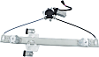 Extended Cab Pickup Rear, Passenger Side Power Window Regulator, With Motor