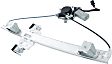Extended Cab Pickup Rear, Passenger Side Power Window Regulator, With Motor