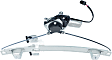Extended Cab Pickup Rear, Passenger Side Power Window Regulator, With Motor