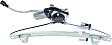 Extended Cab Pickup Rear, Driver Side Power Window Regulator, With Motor