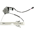 2009 Ford Escape - Rear, Passenger Side Power Window Regulator, With Motor