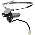2009 Ford Escape - Rear, Passenger Side Power Window Regulator, With Motor