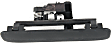 Front Or Rear, Passenger Side, Or Rear, Driver Side Exterior Door Handle, Smooth Black, Without Key Hole, For Hinged Door
