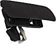 2005 Ford E-250 - Rear, Driver or Passenger Side Textured Black Exterior Door Handle, Without Key Hole