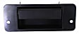 2003-2014 Ford E-250 - Rear, Driver or Passenger Side Exterior Door Handle, Textured Black, Without Key Hole, Rear Door - Latch Assembly