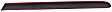 Rear, Driver or Passenger Side Door Molding and Beltlines, Paint to Match, 2-1/2 in. Width, Round End Type, With Adhesive