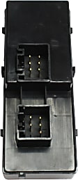 2002 Ford Explorer - Front, Driver Side Window Switch, 4-Door, Black, 5 Buttons