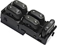 2001-2003 Ford Explorer Sport Trac - Front, Driver Side Window Switch, Black, 5-Button, 6 Cyl., 4.0L Engine