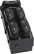2001-2003 Ford Explorer Sport Trac - Front, Driver Side Window Switch, Black, 5-Button, 6 Cyl., 4.0L Engine