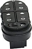 1999 Ford Contour SVT - Front, Driver Side Window Switch, Black, 5-button