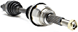Front, Driver Side Axle Assembly - Sold Individually