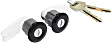 Door Lock Cylinder, Set of 2, Mounts on Door, Keys Included