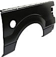 Rear, Driver Side, Outer Quarter Panel, Steel, Primed, Styleside, For Models With 5.5 Foot Bed Length, Without Wheel Opening Molding Holes