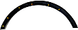 2013-2016 Ford Escape - Rear, Passenger Side Fender Trim, Textured Black