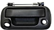 2008 Ford Explorer Sport Trac - Tailgate Handle, Crew Cab Pickup, Textured Black, Plastic, With Camera Hole - Exterior
