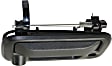 2008 Ford Explorer Sport Trac - Tailgate Handle, Crew Cab Pickup, Textured Black, Plastic, With Camera Hole - Exterior