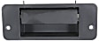 Rear - Back Door Exterior Door Handle, Textured Black, Without Key Hole, Mounted On Swing-Out Door