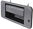 Rear - Back Door Exterior Door Handle, Textured Black, Without Key Hole, Mounted On Swing-Out Door