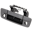 Tailgate Handle, Textured Black, Plastic