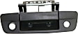 2017 Ram 1500 Tradesman 6 Cyl 3.6L - Tailgate Handle, For Models With Rear View Camera, Type 1, Textured Black, Plastic, With Camera Hole, With Key Hole