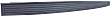 2009-2014 Ford F-150 - Tailgate Molding - Textured Black, Conventional Tailgate, Styleside, All Cab Types