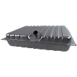 1970 Ford Mustang Base - Galvanized Steel Fuel Tank, Without E.E.C., With Drain Plug, 32-5/8" x 24-1/2" x 9-3/4", Lock Ring Kit Included, 22 gallons / 83 liters