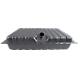 1970 Ford Mustang Base - Galvanized Steel Fuel Tank, Without E.E.C., With Drain Plug, 32-5/8" x 24-1/2" x 9-3/4", Lock Ring Kit Included, 22 gallons / 83 liters