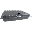 1970 Ford Mustang Base - Galvanized Steel Fuel Tank, Without E.E.C., With Drain Plug, 32-5/8" x 24-1/2" x 9-3/4", Lock Ring Kit Included, 22 gallons / 83 liters
