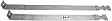 Fuel Tank Strap - 21.5 in. Length in Strap 1, 25.5 in. Length in Strap 2, Steel Material