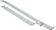 Fuel Tank Strap - 28 in. Length of Strap 1, 20.5 in. Length of Strap 2, Steel Material