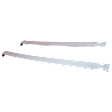 Fuel Tank Strap - Fits 4WD Vehicles only, 34.75 in. Length of Strap 1, 29 in. Length of Strap 2, Steel Material